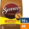 Senseo Strong Koffiepads - 10 X 48 Stuks -Koffiedrank Winkel 1000x1200