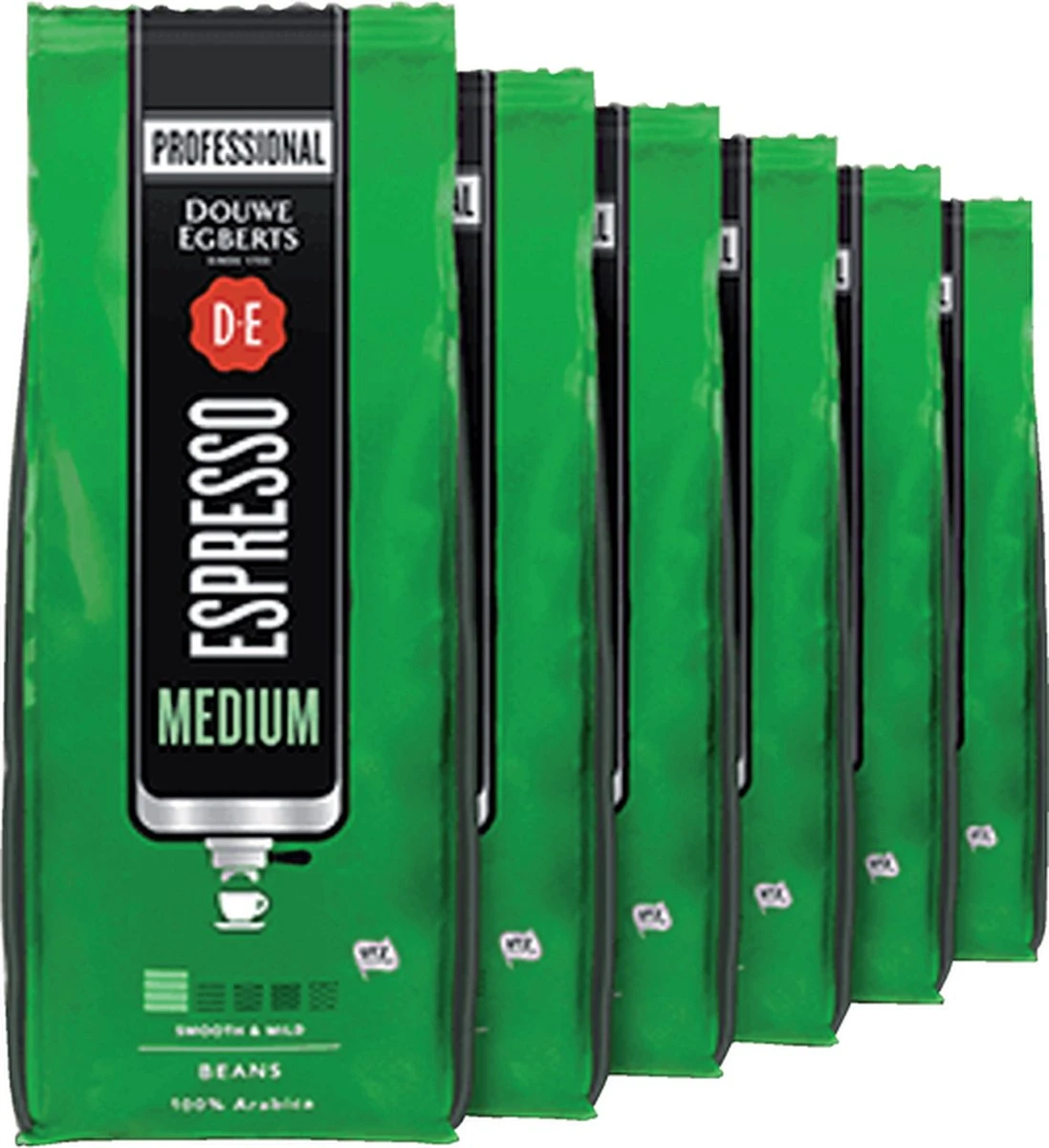 Douwe Egberts | Koffiebonen Espresso Bonen | Medium Roast | 6 X 1KG 3 Douwe Egberts | Koffiebonen Espresso Bonen | Medium Roast | 6 X 1KG