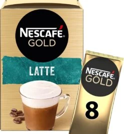Nescafé Gold Latte Macchiato Oploskoffie - 6 Doosjes à 8 Zakjes -Koffiedrank Winkel 1111x1200 4