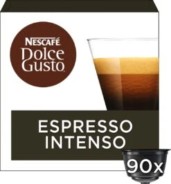 Nescafé Dolce Gusto Espresso Intenso Capsules - 90 Koffiecups -Koffiedrank Winkel 1116x1200