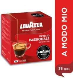 Lavazza A Modo Mio Passionale 36 Stuks -Koffiedrank Winkel 1118x1200