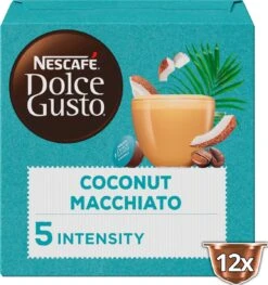 Nescafé Dolce Gusto Coconut Macchiato Capsules - Vegan Koffie - 36 Koffiecups -Koffiedrank Winkel 1126x1200 1