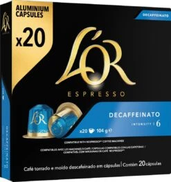 L'OR Espresso Decaffeinato (6) - 10 X 20 Koffiecups -Koffiedrank Winkel 1129x1200 4