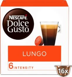 NESCAFÉ Dolce Gusto Lungo Koffie - 3 X 16 Cups -Koffiedrank Winkel 1132x1200