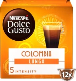 Nescafé Dolce Gusto Absolute Origins Colombia Lungo Capsules - 36 Koffiecups - GB-ORG-05 -Koffiedrank Winkel 1134x1200 1