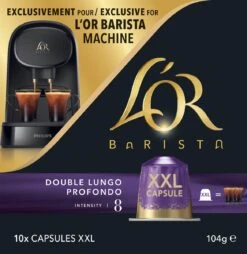 L'OR BARISTA XXL Lungo Profondo (8) - 5 X 10 Koffiecups -Koffiedrank Winkel 1169x1200 4