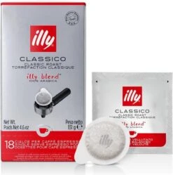 Illy ESE 18 Servings Monodose Normaal 8 Illy ESE 18 Servings Monodose Normaal -Koffiedrank Winkel 1191x1200
