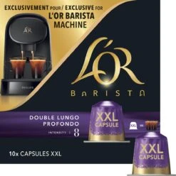L'OR BARISTA XXL Lungo Profondo (8) - 5 X 10 Koffiecups -Koffiedrank Winkel 1195x1200 2