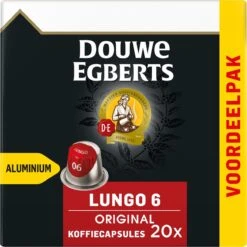 Douwe Egberts Lungo Original Koffiecups - Intensiteit 6/12 - 10 X 20 Capsules -Koffiedrank Winkel 1198x1200 5
