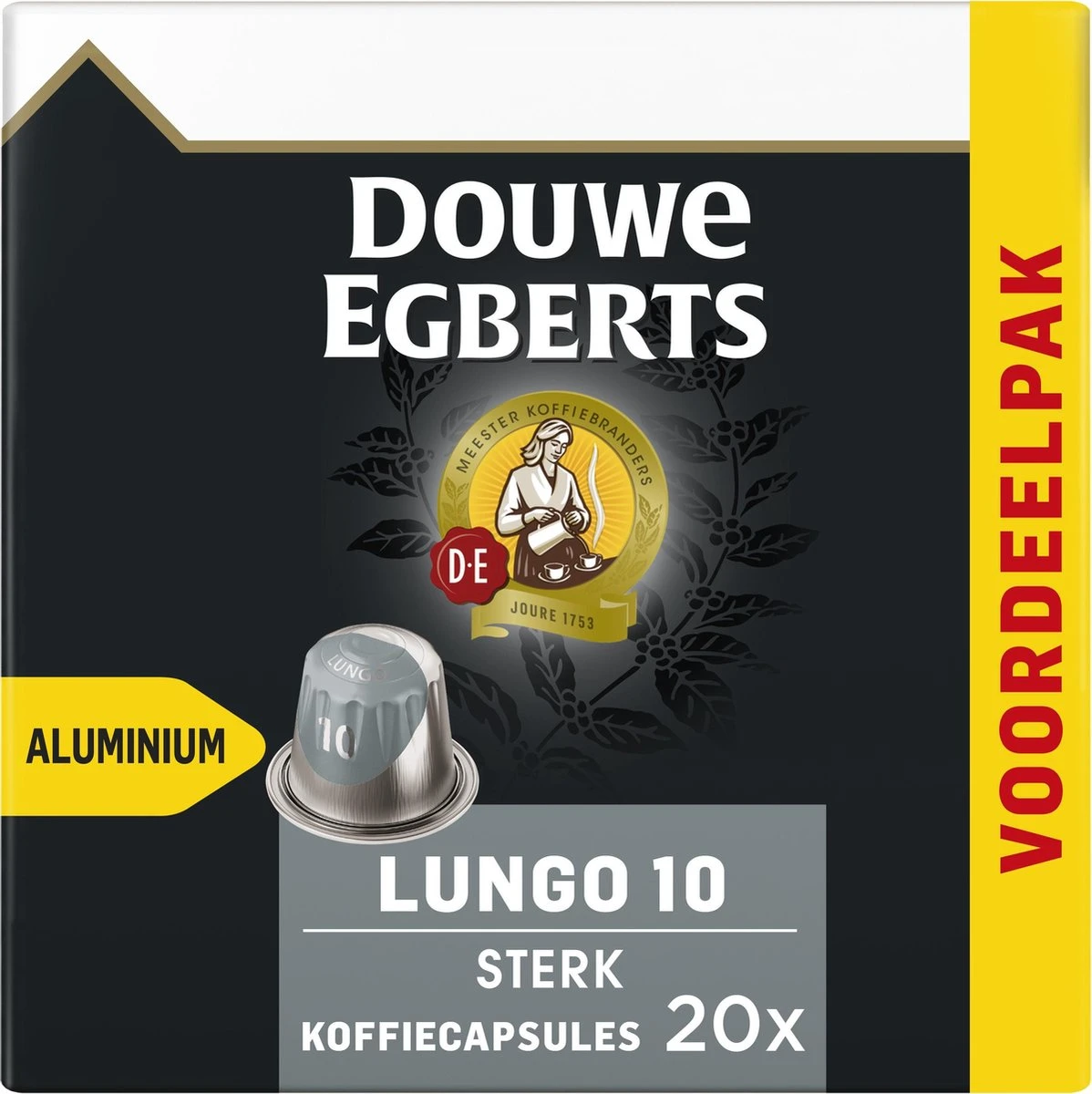 Douwe Egberts Lungo Sterk (10) - 10 X 20 Koffiecups 4 Douwe Egberts Lungo Sterk (10) - 10 X 20 Koffiecups - Afbeelding 2
