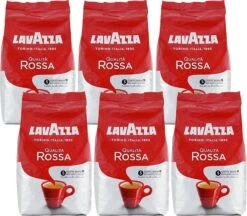 Lavazza Qualita Rossa Koffiebonen - 6x1KG -Koffiedrank Winkel 1200x1048