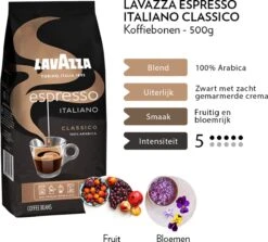 Lavazza Espresso Italiano Classico Koffiebonen - 500 Gram X4 -Koffiedrank Winkel 1200x1082 1