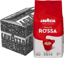 Lavazza Qualita Rossa Koffiebonen - 6x1KG -Koffiedrank Winkel 1200x1093