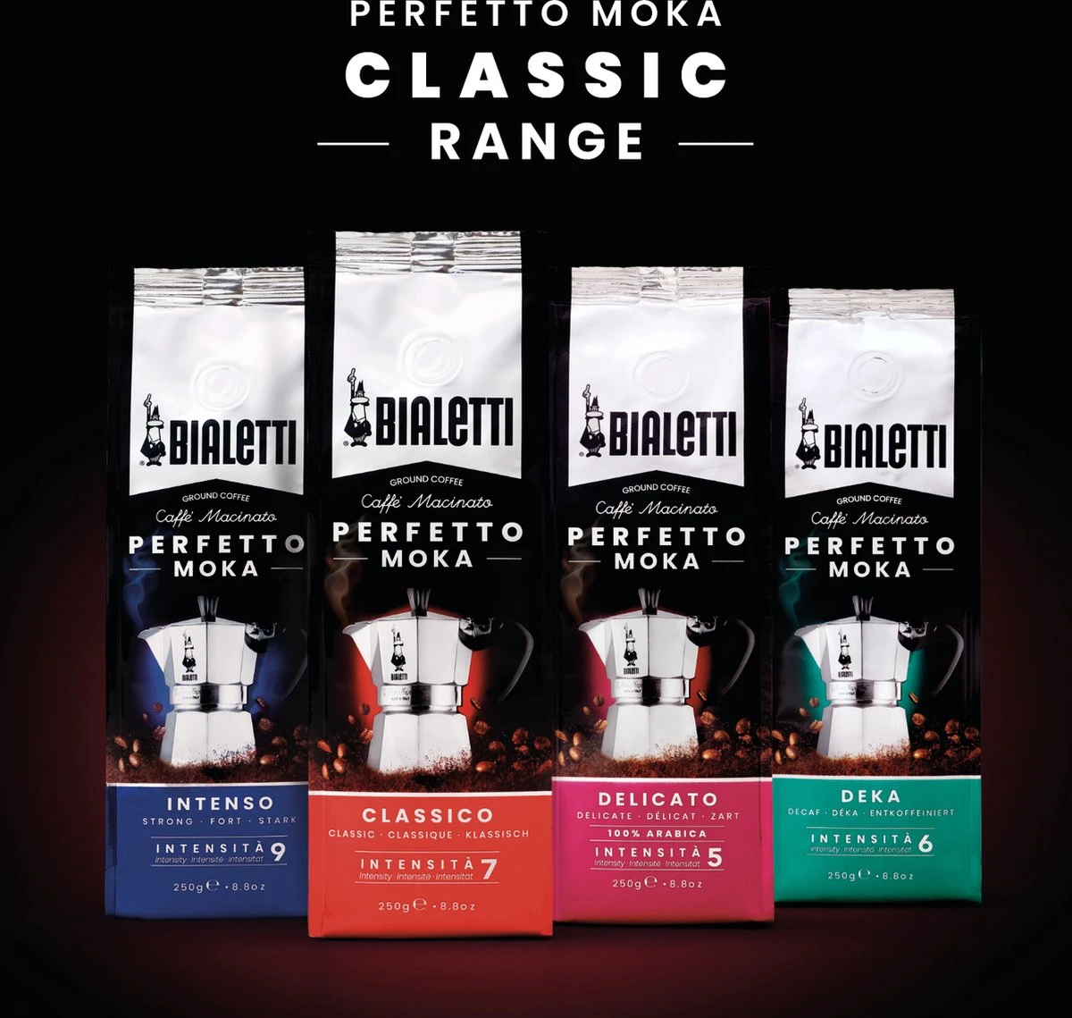 Bialetti Moka Hazelnut Gemalen Koffie - 4x 250 Gram 12 Bialetti Moka Hazelnut Gemalen Koffie - 4x 250 Gram - Afbeelding 10