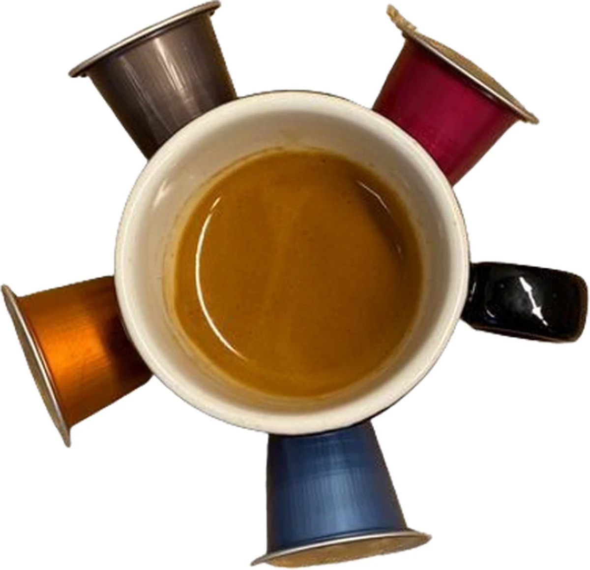 100 Capsules Epic Coffee - Espresso - Nespresso® Compatible Aluminium Capsules - RFA Keurmerk - Doos 100 Stuks 7 100 Capsules Epic Coffee - Espresso - Nespresso® Compatible Aluminium Capsules - RFA Keurmerk - Doos 100 Stuks - Afbeelding 5