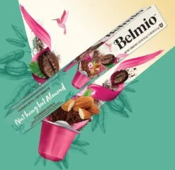 Belmio Koffiecups - NUTHING BUT ALMOND Capsules Nespresso Compatible - 120 Stuks -Koffiedrank Winkel 1200x1166