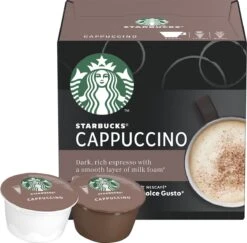 Starbucks By Dolce Gusto Cappuccino Capsules - 36 Koffiecups -Koffiedrank Winkel 1200x1179
