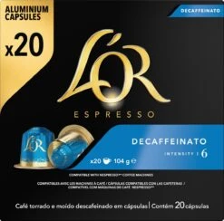 L'OR Espresso Decaffeinato (6) - 10 X 20 Koffiecups -Koffiedrank Winkel 1200x1187 7