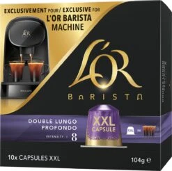 L'OR BARISTA XXL Lungo Profondo (8) - 5 X 10 Koffiecups -Koffiedrank Winkel 1200x1196 2