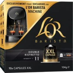 L'OR BARISTA XXL Ristretto (11) - 5 X 10 Koffiecups -Koffiedrank Winkel 1200x1197 3