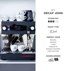 Aroma Club - Cafeïnevrije Koffiebonen 1KG - No. 5 Decaf John - Koffie Intensiteit 3/5 10 Aroma Club - Cafeïnevrije Koffiebonen 1KG - No. 5 Decaf John - Koffie Intensiteit 3/5 -Koffiedrank Winkel 1200x1200 182