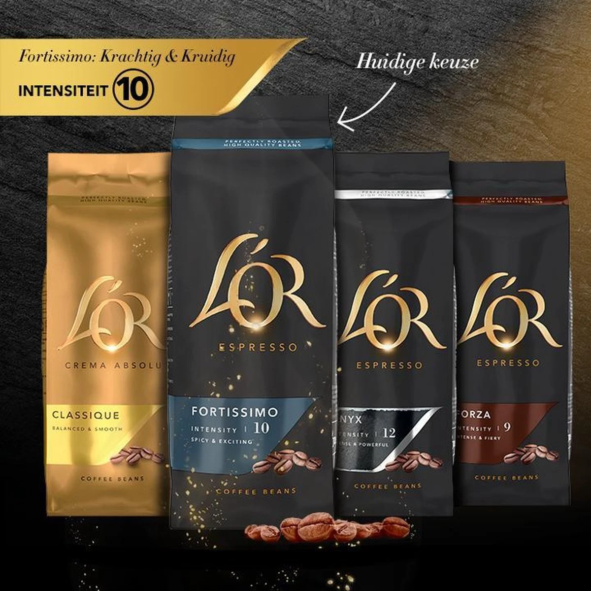 L'OR Koffiebonen Variatiepakket - 4x 500 Gram 6 L'OR Koffiebonen Variatiepakket - 4x 500 Gram - Afbeelding 4