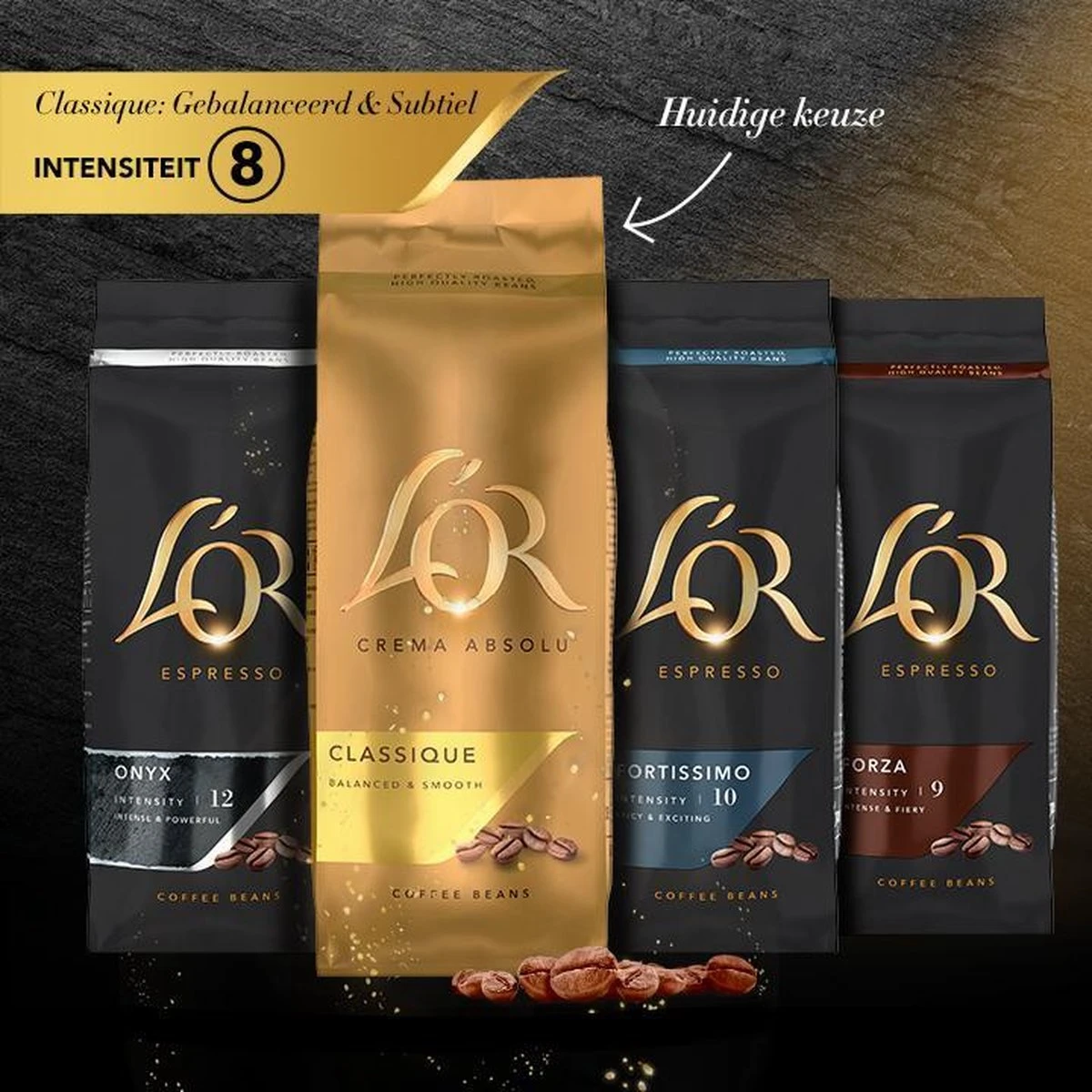 L'OR Koffiebonen Variatiepakket - 4x 500 Gram 10 L'OR Koffiebonen Variatiepakket - 4x 500 Gram - Afbeelding 8