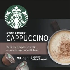 Starbucks By Dolce Gusto Cappuccino Capsules - 36 Koffiecups -Koffiedrank Winkel 1200x1200 2