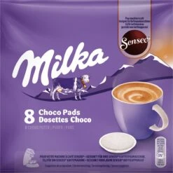 Senseo Milka Pads - 4 X 8 Pads - Warme Chocolademelk -Koffiedrank Winkel 1200x1200 279