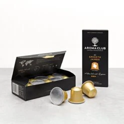 Aroma Club - Proefpakket Nespresso Compatible Capsules (100 St.) - 5 Smaken - Espresso & Lungo - 100% Aluminium Koffiecups -Koffiedrank Winkel 1200x1200 54