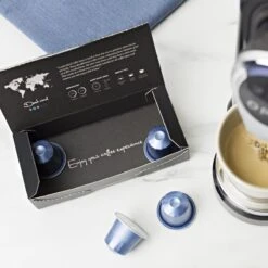 Aroma Club - Nespresso Compatible Capsules (120 St.) - No. 5 Decaf John - Intensiteit 3/5 - Decaf - 100% Aluminium Koffiecups -Koffiedrank Winkel 1200x1200 65