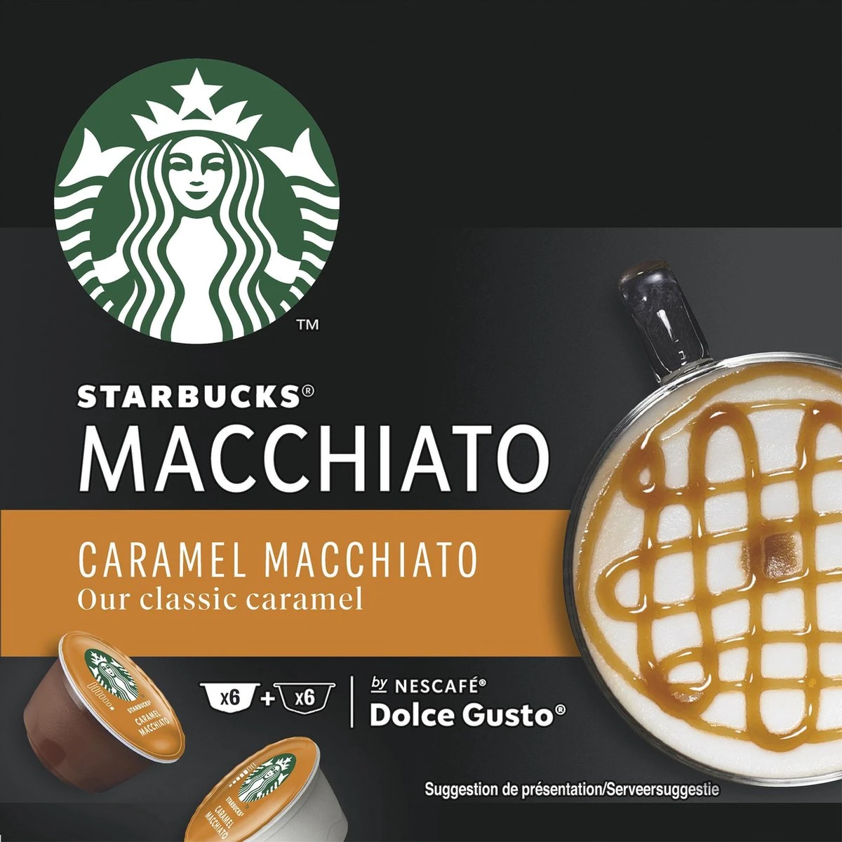 Starbucks By Dolce Gusto Caramel Macchiato Capsules - 36 Koffiecups 5 Starbucks By Dolce Gusto Caramel Macchiato Capsules - 36 Koffiecups - Afbeelding 3