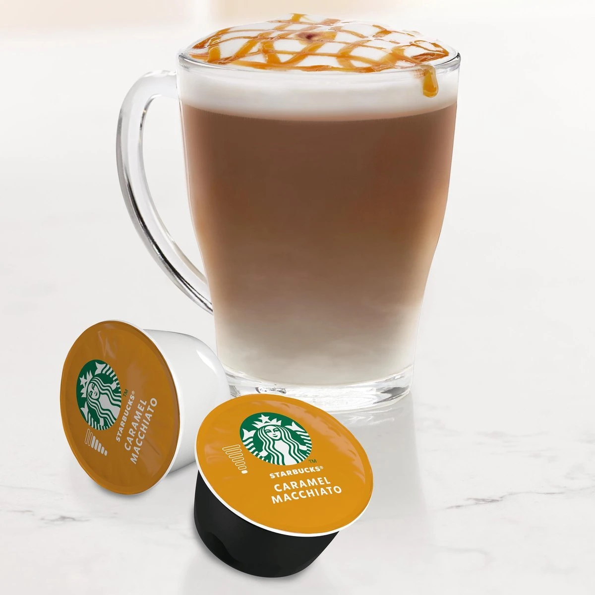 Starbucks By Dolce Gusto Caramel Macchiato Capsules - 36 Koffiecups 7 Starbucks By Dolce Gusto Caramel Macchiato Capsules - 36 Koffiecups - Afbeelding 5