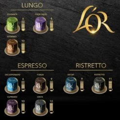 L'OR Lungo Estremo (10) - 10 X 20 Koffiecups 21 L'OR Lungo Estremo (10) - 10 X 20 Koffiecups -Koffiedrank Winkel 1200x1200 96