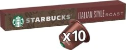 Starbucks By Nespresso Capsules Italian Roast - 12 Doosjes à 10 Koffiecups -Koffiedrank Winkel 1200x480