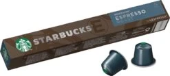 Starbucks By Nespresso Espresso Dark Roast Capsules - 120 Koffiecups -Koffiedrank Winkel 1200x541