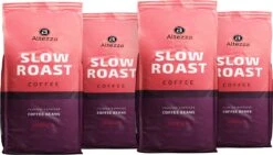 Koffiedrank Winkel 34 Altezza - Slow Roast - Koffiebonen - Espresso Koffiebonen - Ook Geschikt Voor Lungo Koffie - Arabica En Robusta - 4 X 1kg