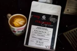 Italiano Espresso Honey Process Vietnamese Koffiebonen Aanbieding 250g GAIA Cafe -Koffiedrank Winkel 1200x800 15