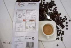 Vietnamese Dark Roast Koffiebonen 500g | 20% Arabica - 80% Robusta | DAM Koffie -Koffiedrank Winkel 1200x800 8