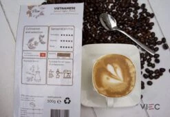 Vietnamese Dark Roast Koffiebonen 500g | 20% Arabica - 80% Robusta | DAM Koffie -Koffiedrank Winkel 1200x824