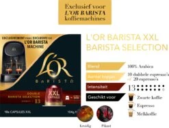 L'OR BARISTA XXL Barista Selection (13) - 5 X 10 Koffiecups -Koffiedrank Winkel 1200x910