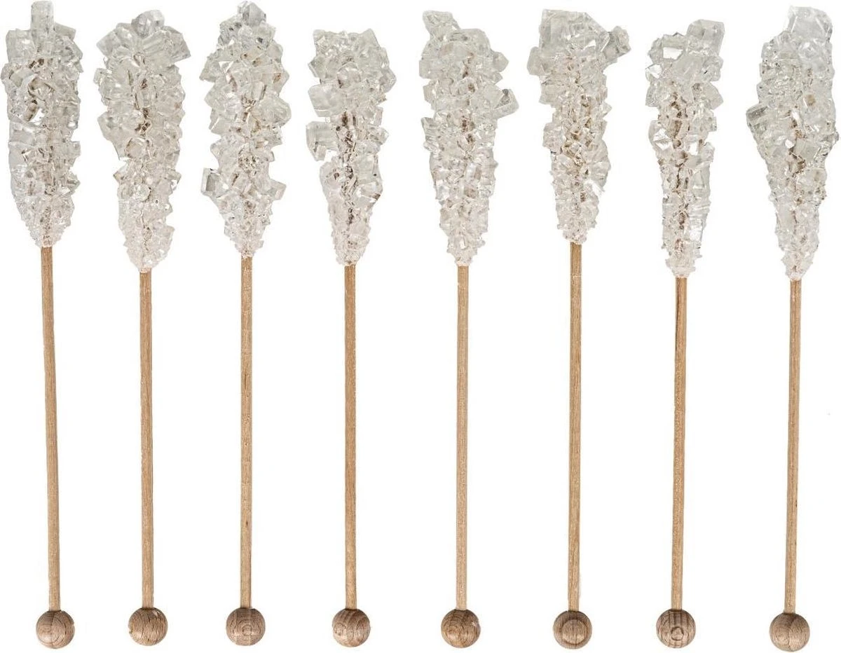 Luxe Kandijsticks - 10 Stuks - Thee - Koffie – Drank – Feest - Kandij - Sticks - Koffiesuiker - Kandij Sticks - Tafelversiering - Cadeau – Gift – Suikersticks – Cocktail - Wit - Kandijsuiker - Feestdagen - Hightea 3 Luxe Kandijsticks - 10 Stuks - Thee - Koffie – Drank – Feest - Kandij - Sticks - Koffiesuiker - Kandij Sticks - Tafelversiering - Cadeau – Gift – Suikersticks – Cocktail - Wit - Kandijsuiker - Feestdagen - Hightea