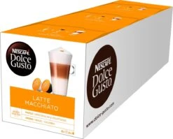 Nescafé Dolce Gusto Latte Macchiato Capsules - 48 Koffiecups 12 Nescafé Dolce Gusto Latte Macchiato Capsules - 48 Koffiecups -Koffiedrank Winkel 1200x969