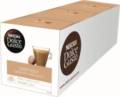 Nescafé Dolce Gusto Cortado Espresso Macchiato Capsules - 48 Koffiecups -Koffiedrank Winkel 1200x971