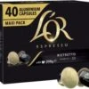 L'OR Espresso Ristretto 40 Stuks -Koffiedrank Winkel 1200x992 2