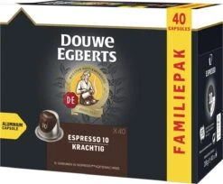 Douwe Egberts Espresso Krachtig (10) - 5 X 40 Koffiecups -Koffiedrank Winkel 1200x992