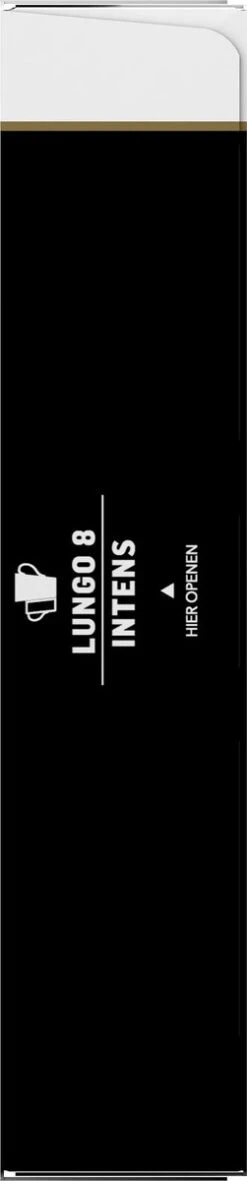 Douwe Egberts Lungo Intens Koffiecups - Intensiteit 8/12 - 10 X 10 Capsules -Koffiedrank Winkel 251x1200