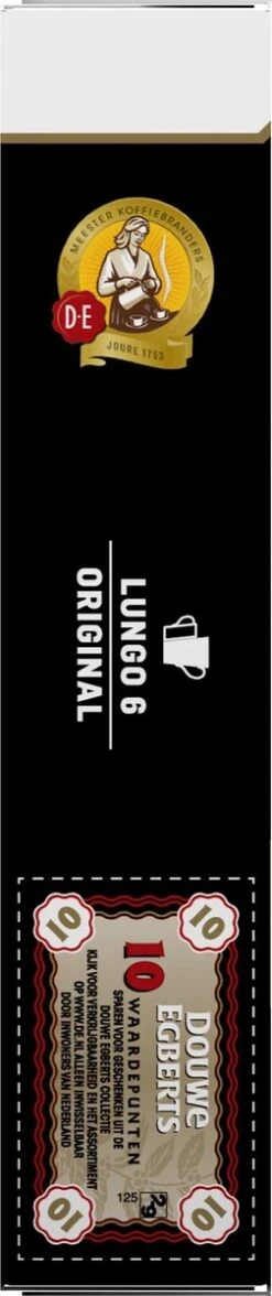 Douwe Egberts Lungo Original Koffiecups - Intensiteit 6/12 - 10 X 10 Capsules -Koffiedrank Winkel 252x1200 2