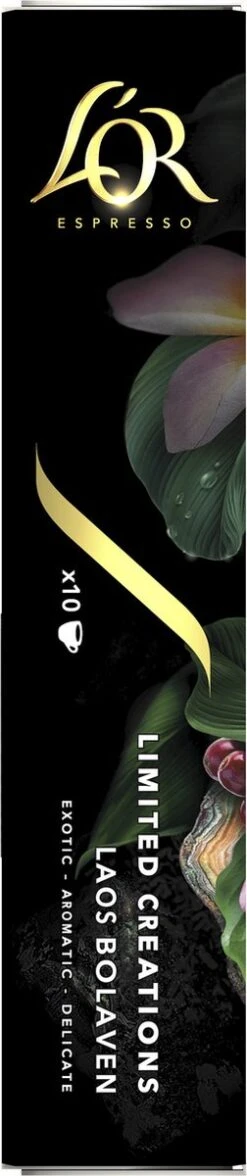 L'OR Espresso Limited Creations Laos Bolaven Koffiecups - Intensiteit 7/12 - 10 X 10 Capsules -Koffiedrank Winkel 252x1200 3