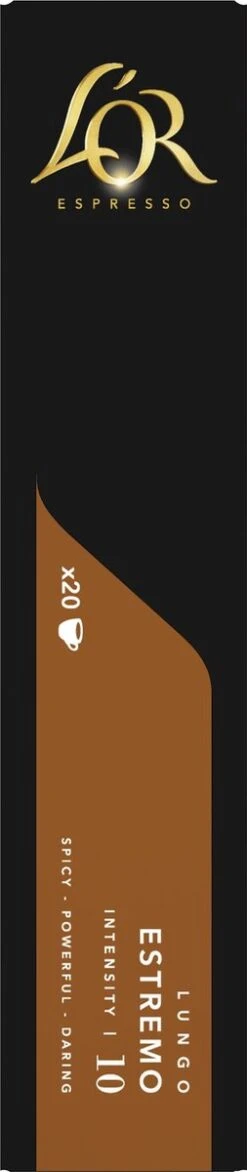 L'OR Lungo Estremo (10) - 10 X 20 Koffiecups 19 L'OR Lungo Estremo (10) - 10 X 20 Koffiecups -Koffiedrank Winkel 253x1200 5